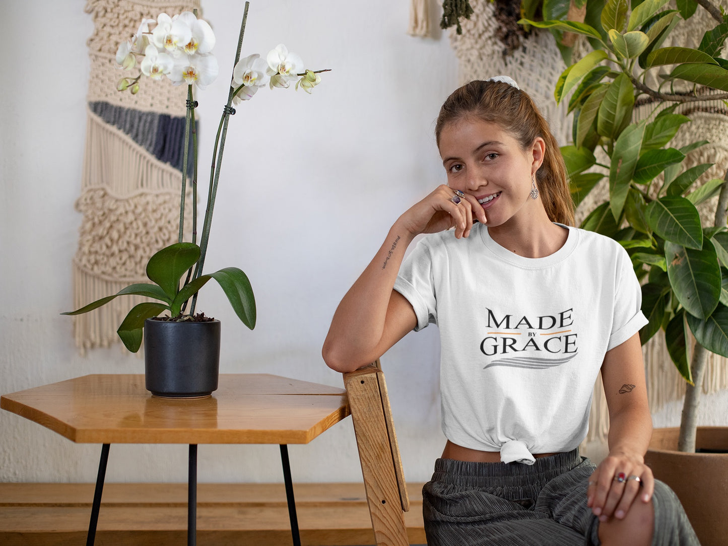 Organic Made By Grace Unisex T-shirt