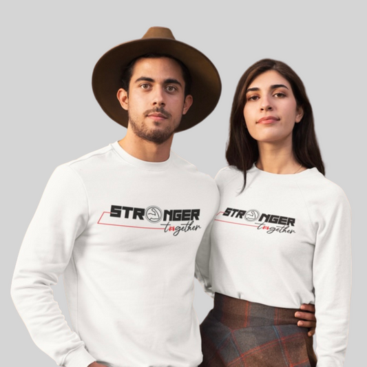 Organic Couples Stronger Together Sweatshirt